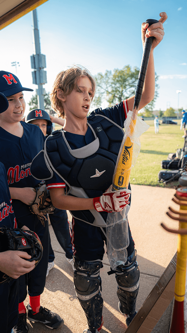Midtown Monarchs baseball players